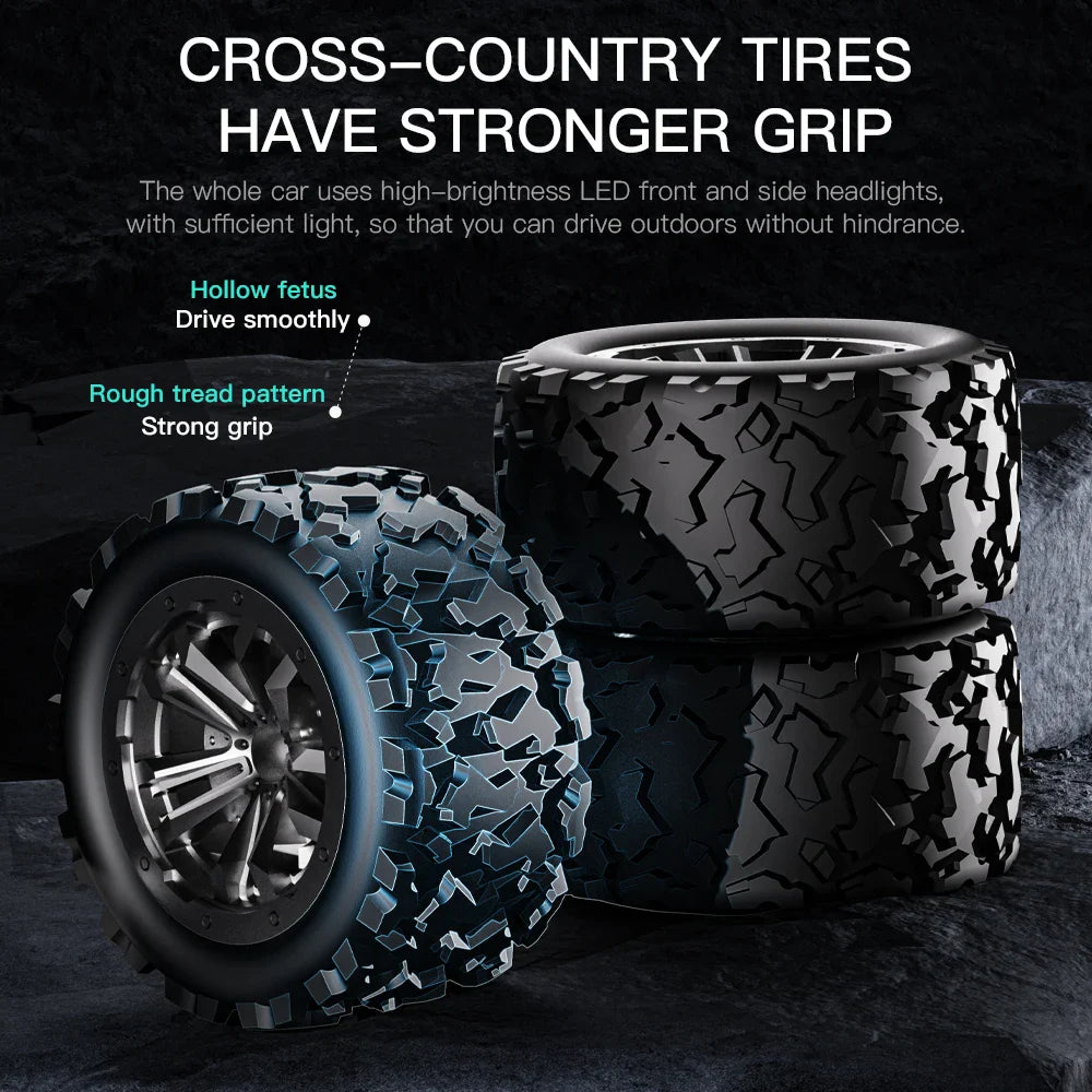 All-Terrain 4WD RC Drift Car - 100m Remote Control Fun-3